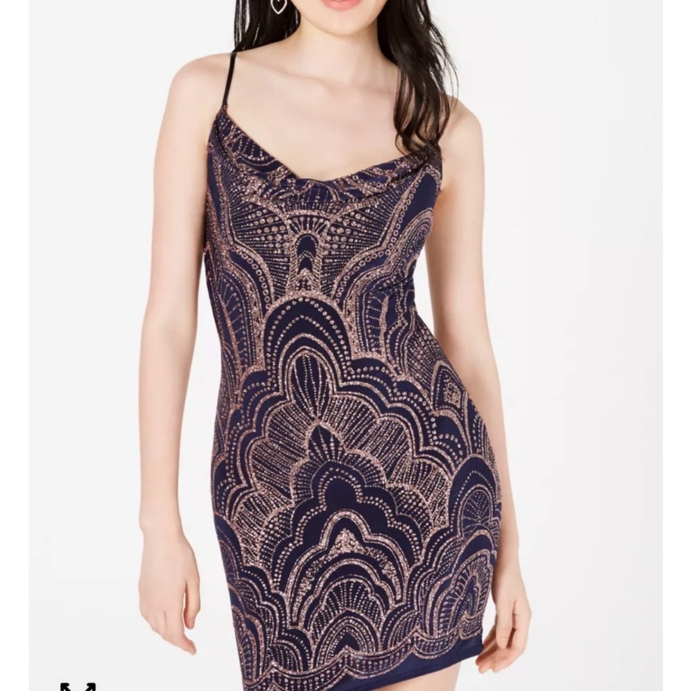 Jump Juniors' Glitter Bodycon Dress